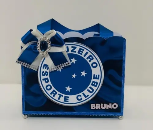 Molde Para Corte Sacolinha Cruzeiro Futebol