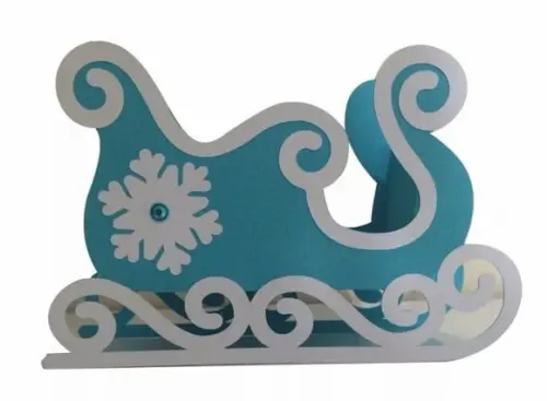 Arquivo de Corte Silhouette Caixa Treno Frozen