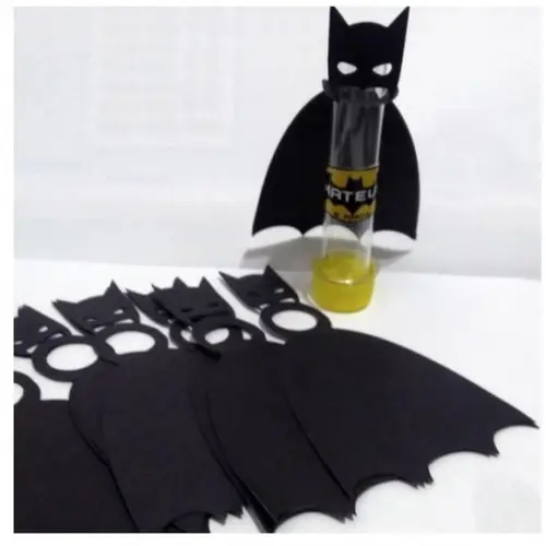 Arquivo Silhouette Capa Batman para Tubete