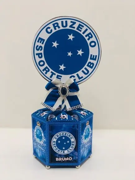Molde Para Corte Centro De Mesa Cruzeiro Futebol
