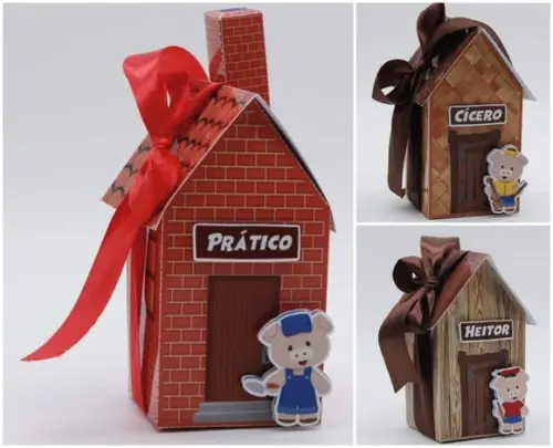Arquivo de Corte Casinha dos Três Porquinhos