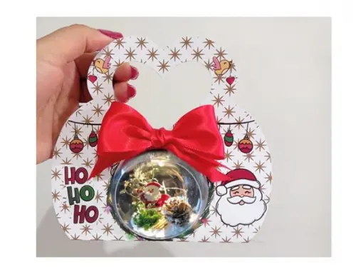 Arquivo Silhouette Porta Esfera Natal