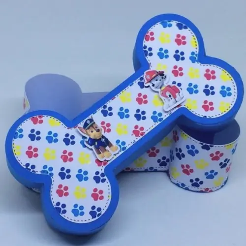Arquivo de Corte Caixa Osso Patrulha Canina