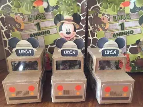 Arquivo Silhouette Carro Jeep Mickey Safari