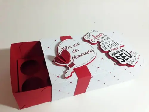 Arquivo Silhouette Caixa 8 Doces Deslizante Dia Namorados