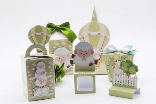 Arquivo Corte Silhouette Kit Chá De Bebe Ovelhinha