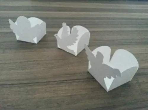 Forminhas para Batizado - 3 Moldes para Corte Formato Studio