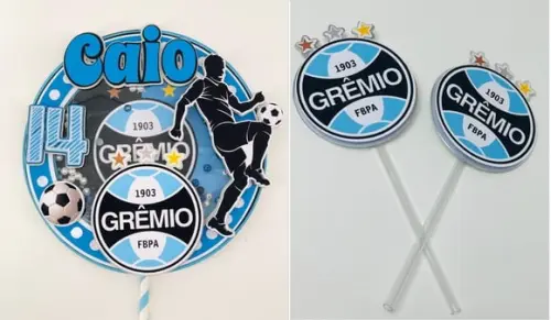 Arquivo Studio Topper Bolo e Docinhos Gremio