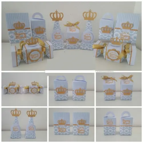 Arquivo Silhouette Kit Chá De Bebê Realeza Azul