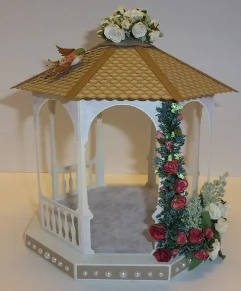 Arquivo Silhouette Coreto Gazebo 3d
