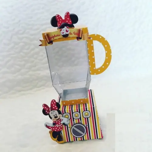 Arquivo Silhouette Liquidificador Cozinha da Minnie