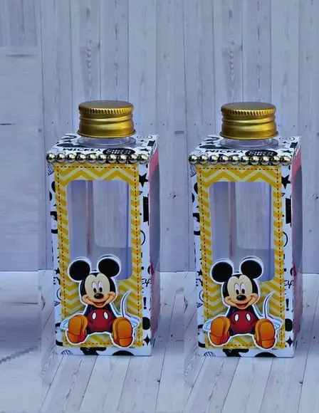Arquivo Silhouette Caixa Para Tubete Mickey