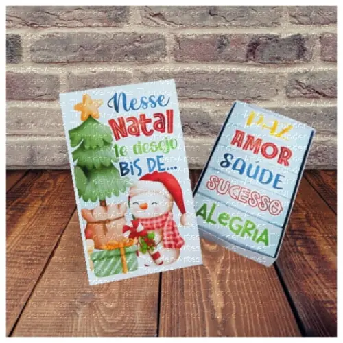 Arquivo de Corte Caixa para 5 Bis Natal