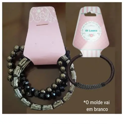 Arquivo Silhouette Tag para Bijuterias Colar e Pulse