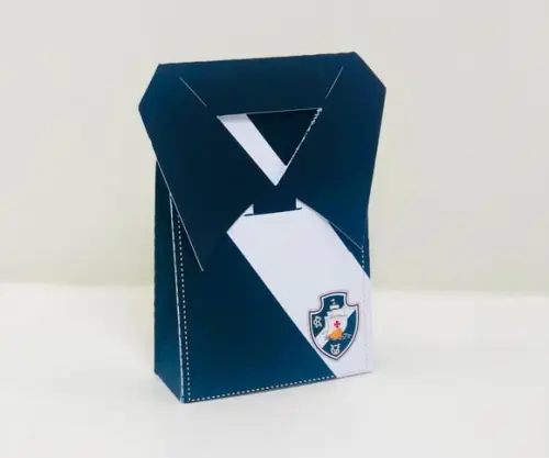 Arquivo de Corte Caixinha Camiseta Vasco Futebol