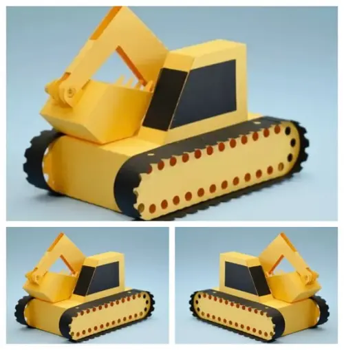 Arquivo Silhouette Trator Retroescavadeira