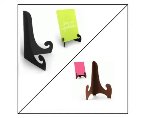Arquivo de Corte Suporte Cavalete 3d Foto Cartão
