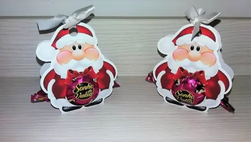 Arquivo Silhouette Porta Bombons Natal