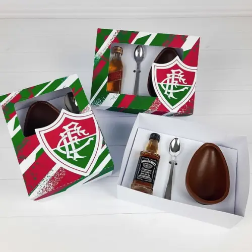 Arquivo de Corte Caixa Ovo de Colher Fluminense Páscoa