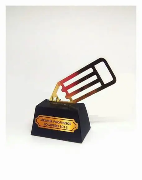 Arquivo Silhouette Caixa Bombom Troféu Dia dos Professores