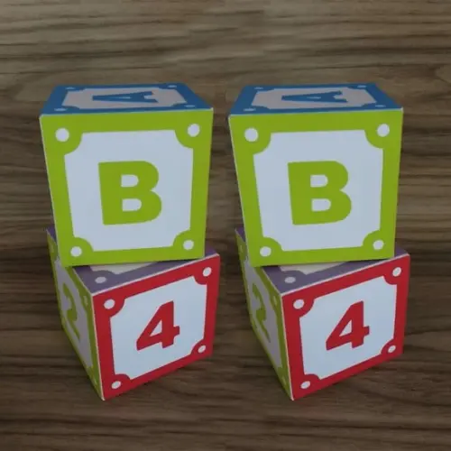 Arquivo Silhouette Caixinha Cubo Dados Brinquedos