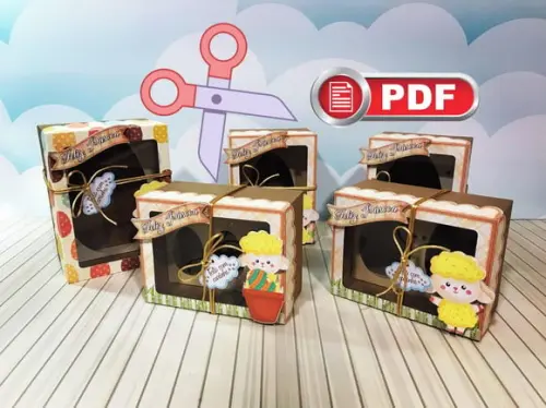 Arquivo (PDF) Kit Páscoa Bom Pastor Corte Tesoura
