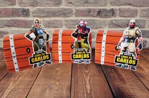 Caixa Baú Fortnite Arquivo Silhouette