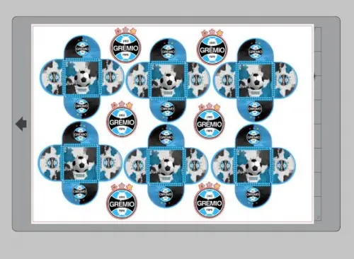 Arquivo Studio Forminhas Docinhos Gremio Futebol
