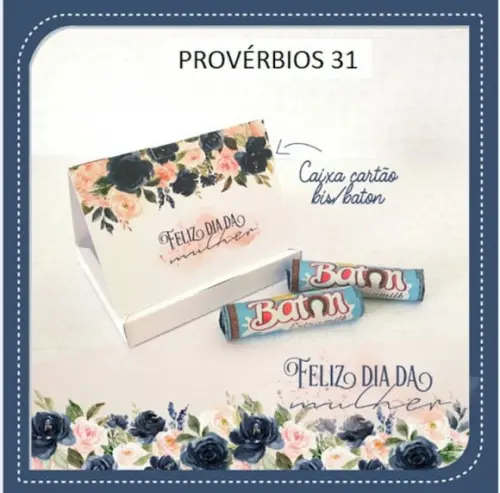 Arquivo Silhouette CARTÃO BIS BATON PROVÉRBIOS
