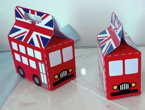 Arquivo de Corte Silhouette Caixa Onibus Londres