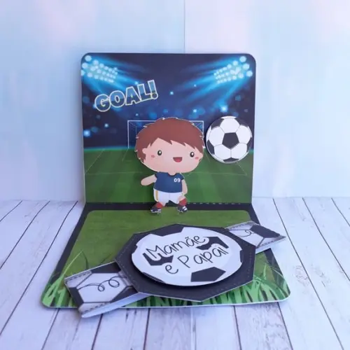 Arquivo Studio Convite Infantil Futebol Infantil