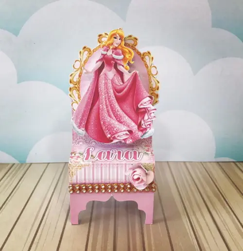 Arquivo de Corte Porta Biss Duplo Princesa Aurora