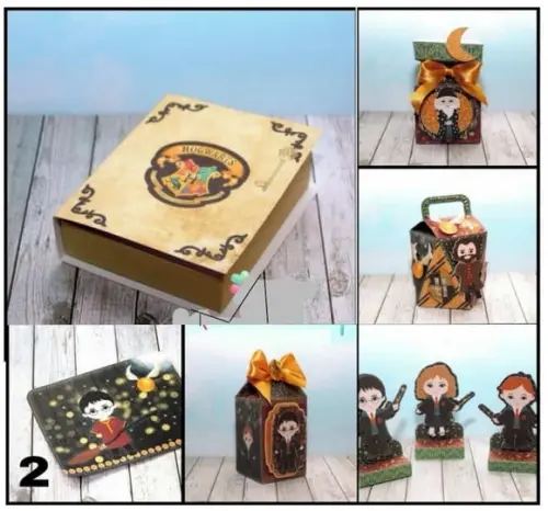 Arquivo Silhouette kit Harry Potter