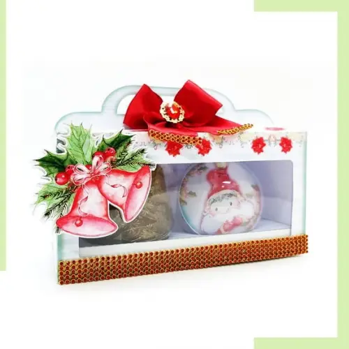 Arquivo Studio Caixa Mini Panetone e Bolinha Natal