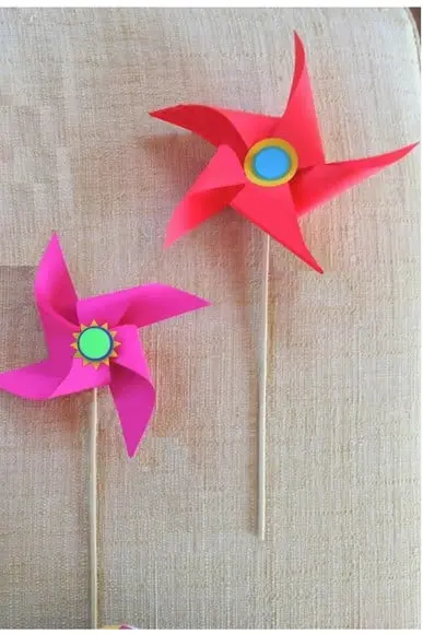 Arquivo Silhouette Catavento decorativo Festinha Infantil