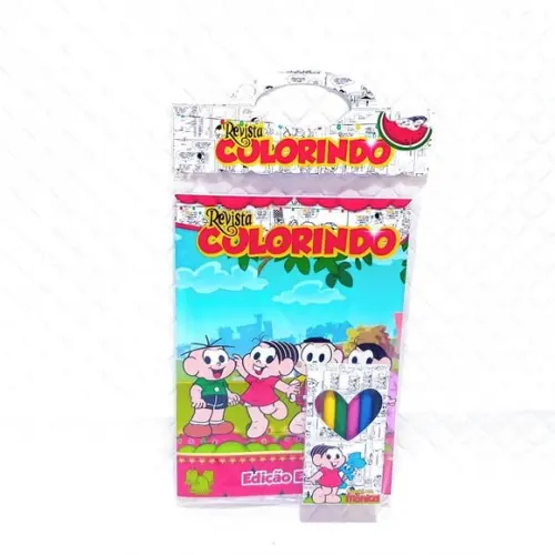 Arquivo de Corte Revistinha para Colorir Turma da Monica pdf