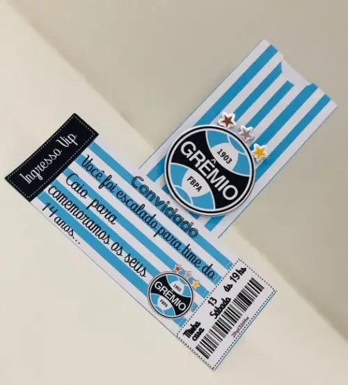 Arquivo Studio Convite Ingresso Gremio Futebol