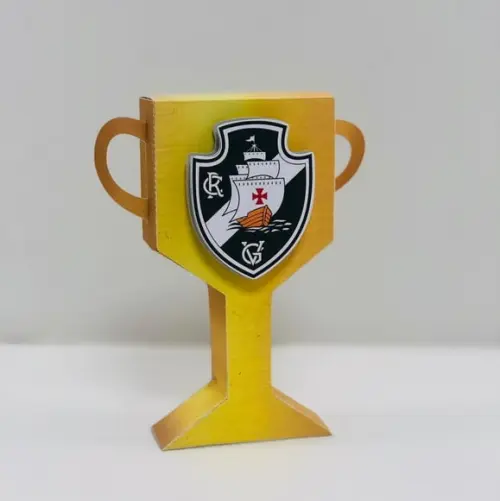 Molde Digital Para Silhouette Trofeu Vasco Futebol