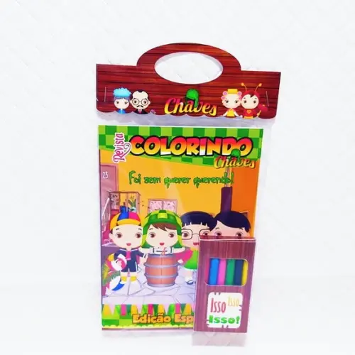 Arquivo de Corte Revistinha de Colorir Chaves pdf