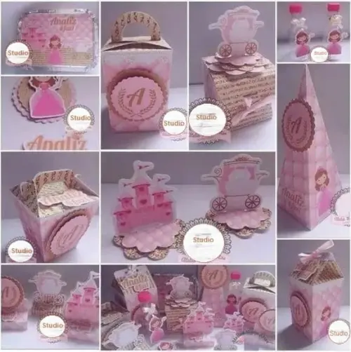 Arquivo de Corte Kit Festa Realeza Princesas