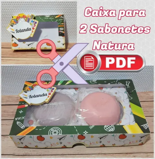 Caixa Sabonete Dia dos Professores - Arquivo de Corte pdf