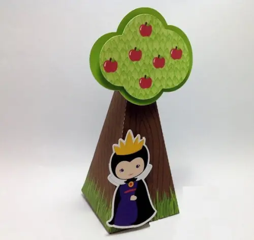 Arquivo Silhouette Arvore Cone Branca de Neve