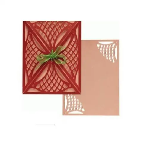 Arquivo Corte Silhouette Envelope Rendado Convite