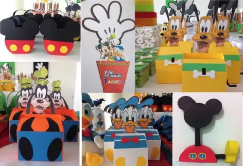 Arquivo de Corte Kit Festa Infantil Tema Mickey