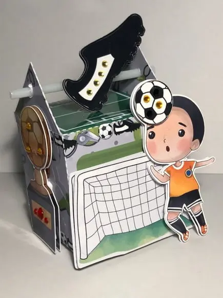 Arquivo de Corte Caixa Canudo Futebol