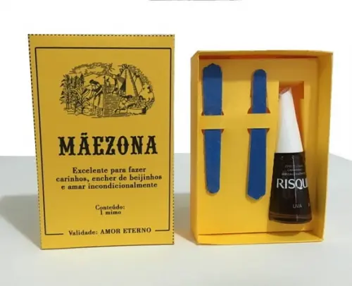 Arquivo Silhouette Caixa Esmalte e Lixa Dia das Mães