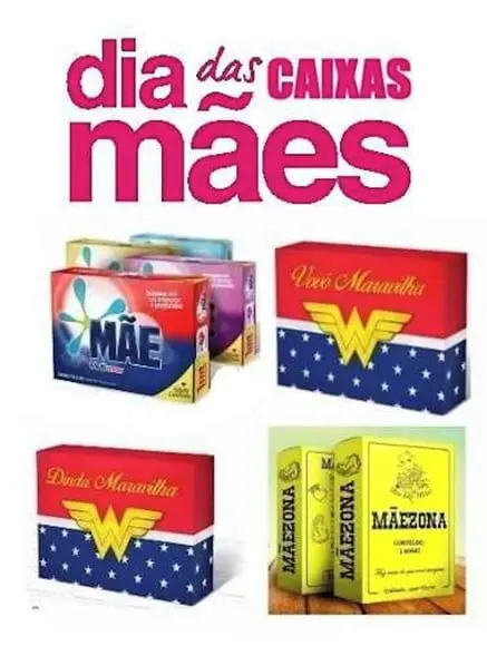 Arquivo Silhouette Kit 10 Caixas Mães, Avó, Dinda