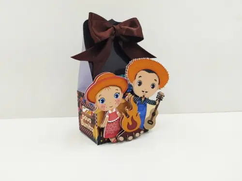 Arquivo Silhouette Mini Sacolinha Festa Junina