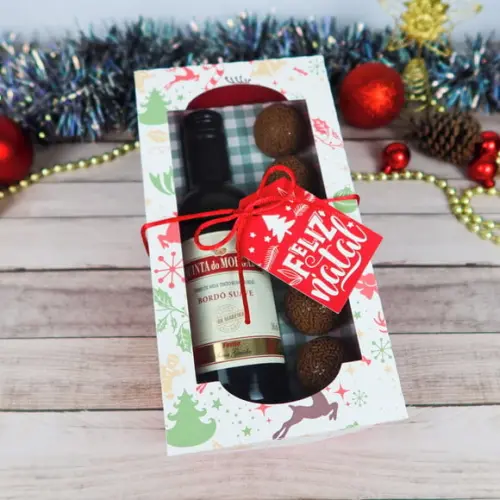Arquivo Studio Caixa Mini Vinho e Doces Natal