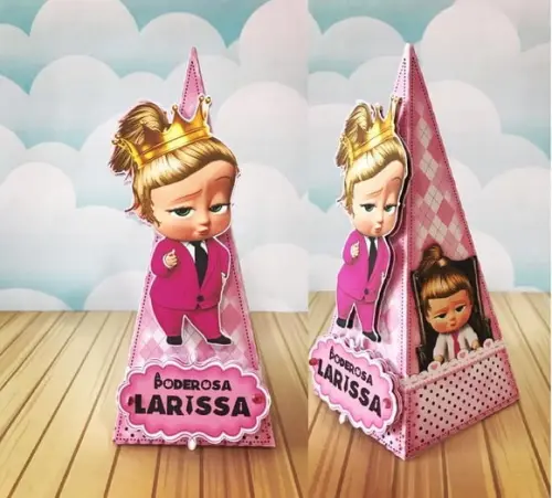 Arquivo de Corte Caixa Cone Piramide Poderosa Chefinha